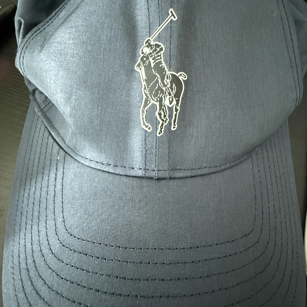 Polo Ralph Lauren Blue Tech Hat Polyester Adjustable One Size